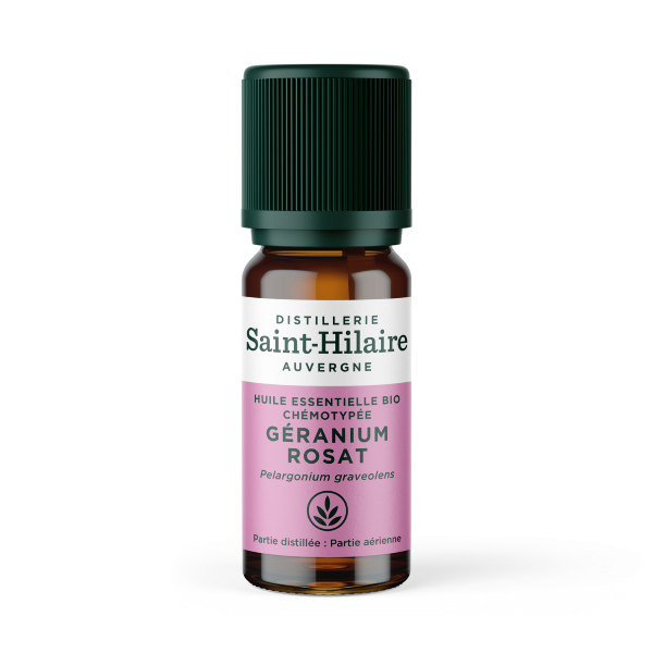 Huile essentielle de géranium rosat bio - 1