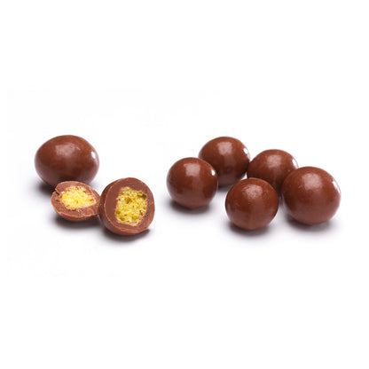 Maïs soufflés chocolat au lait bio - 1